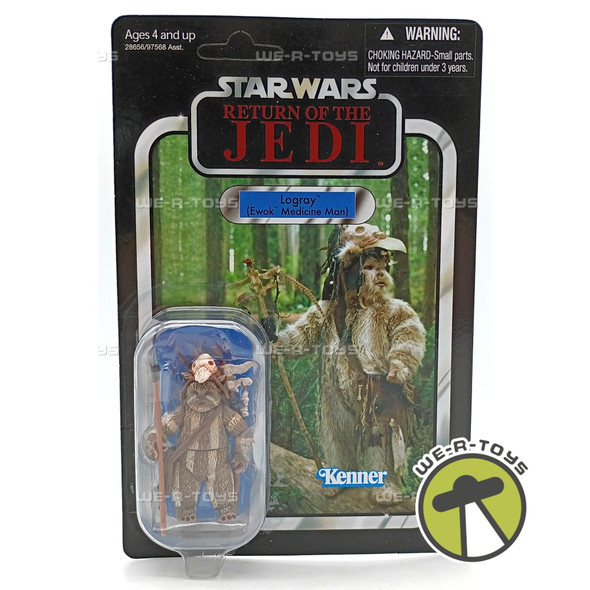 Star Wars Return of the Jedi Logray Ewok Medicine Man Action Figure Kenner 2010