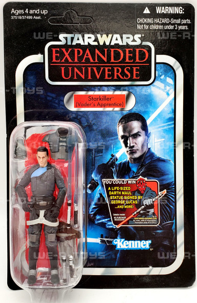 Star Wars Expanded Universe Starkiller Vader's Apprentice UNPUNCHED Kenner NRFP