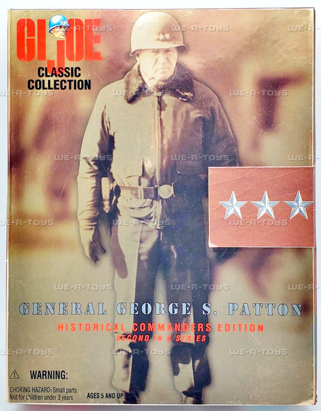 GI Joe General George S. Patton Historical Commanders Edition Figure 1997 Hasbro