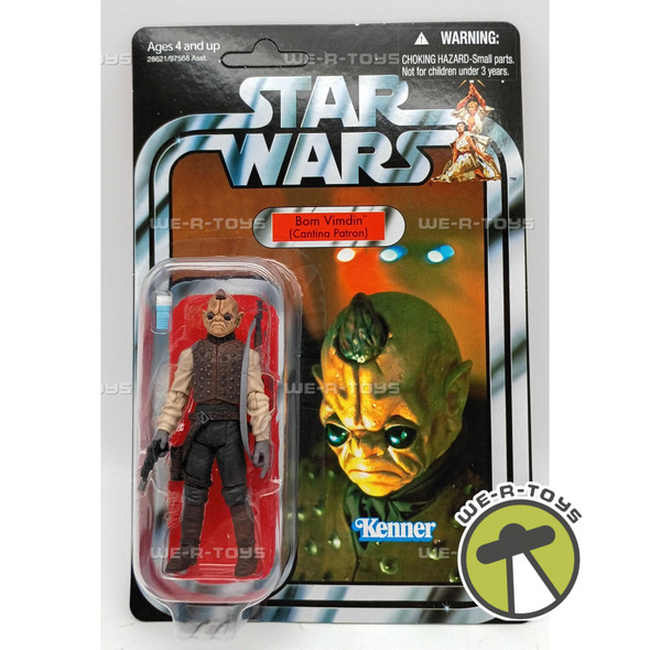 Star Wars Bom Vimdin Cantina Patron Action Figure Kenner 2010 #28621 VC53