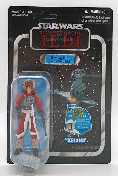 Star Wars Revenge of the Jedi B-Wing Pilot Keyan Farlander Action Figure 2011