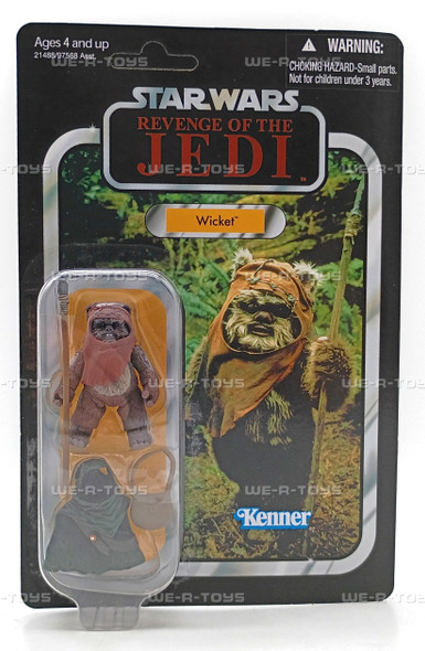 Star Wars Revenge of the Jedi Variant Wicket Action Figure 2011 Kenner #21488