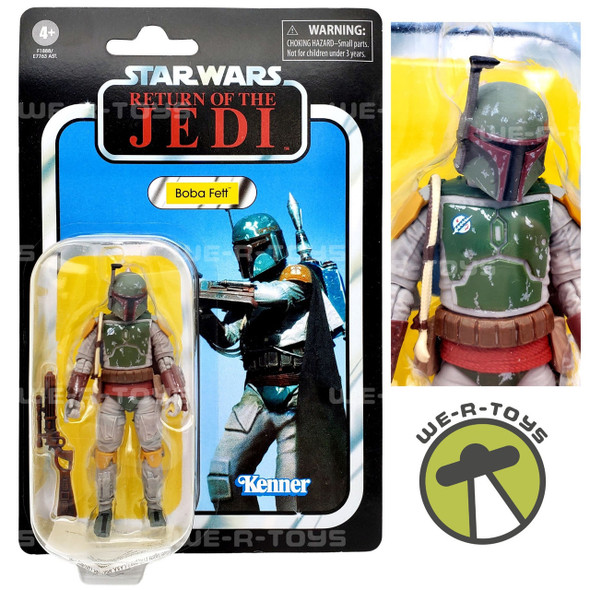 Star Wars Return of the Jedi Boba Fett Figure No Chest Sensor Variant Kenner NEW