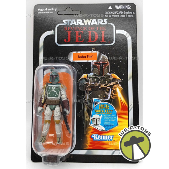 Star Wars Revenge of the Jedi Variant Boba Fett Action Figure 2011 Kenner 35898