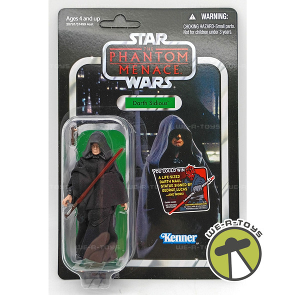 Star Wars The Vintage Collection Darth Sidious Action Figure 2010