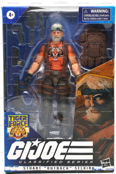 GI Joe Tiger Force Classified Series Stuart "Outback" Selkirk 2022 Hasbro