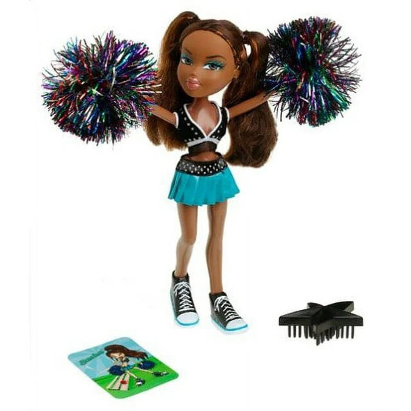 Bratz Sportz Cheerleader Sasha African American Doll MGA Entertainment