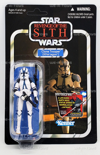 Star Wars Vintage Collection Clone Trooper 501st Legion Figure UNPUNCHED NRFP