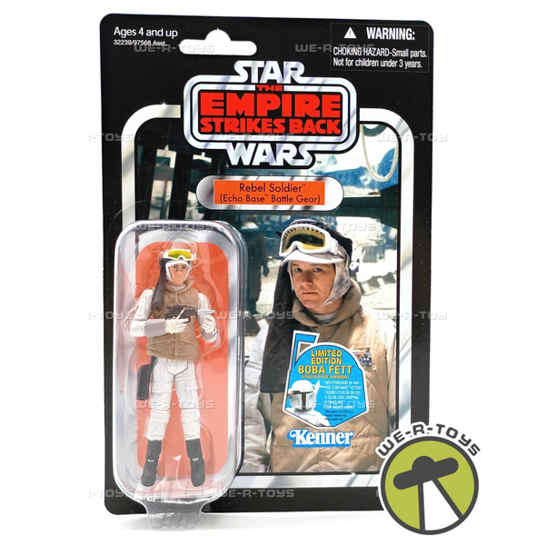 Star Wars Empire Strikes Back Rebel Soldier Echo Base Battle Gear Action Figure