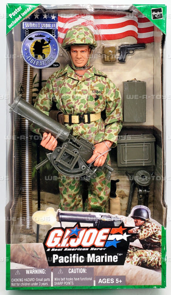 G.I. Joe World War II Liberators Pacific Marine Action Figure 2003 Hasbro 81951