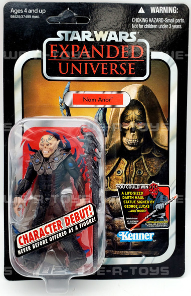 Star Wars Expanded Universe Nom Anor UNPUNCHED Kenner 2010 NRFP