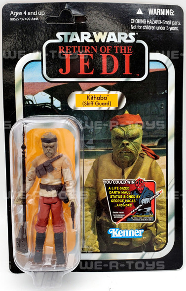 Star Wars Return of the Jedi Kithaba Skiff Guard UNPUNCHED Kenner 2010 NRFP