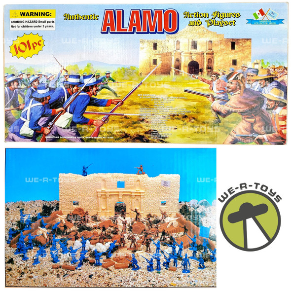 Alamo Authentic Alamo Action Figures and Playset American Collector Series 1994 USED