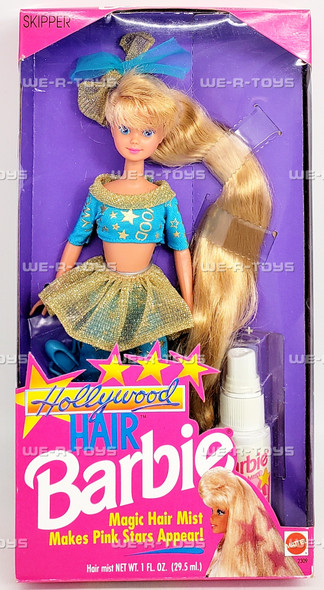 Hollywood Hair Barbie Skipper Doll with Magic Hair Mist 1992 Mattel #2309