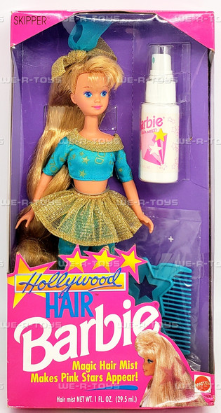 Hollywood Hair Barbie Skipper Doll with Magic Hair Mist 1992 Mattel #2309