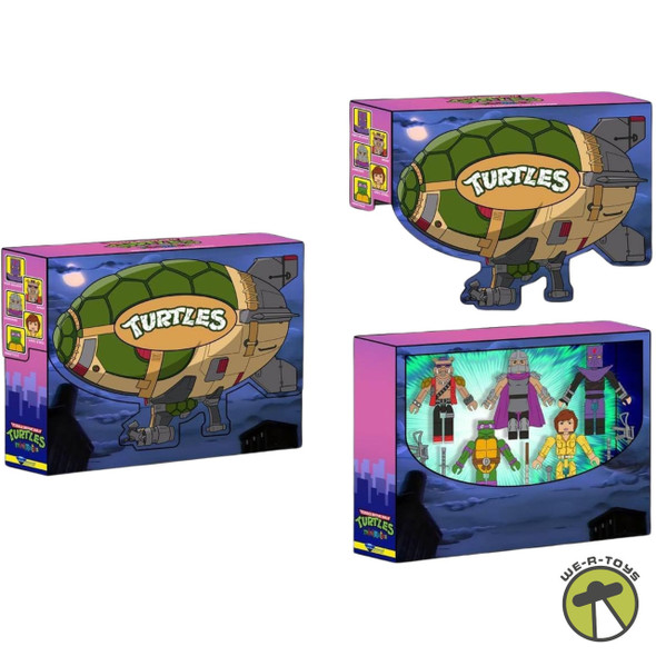  Teenage Mutant Ninja Turtles: Turtle Blimp Deluxe Minimates Box Set Diamond 