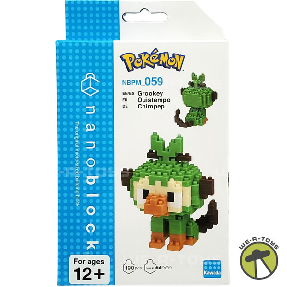 Pokemon Nanoblock Grookey Kit 190 pcs