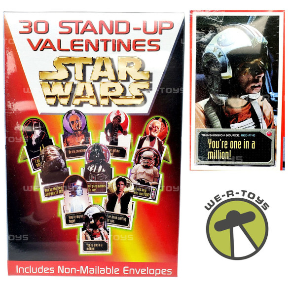 Star Wars 30 Valentines 10 Different Designs & Envelopes 1997 Paper Magic NEW