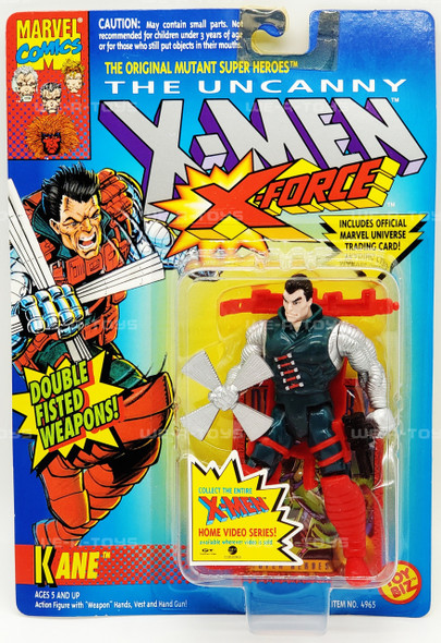  Marvel The Uncanny X-Men X-Force Kane Action Figure 1993 Toy Biz No. 4965 NRFP 