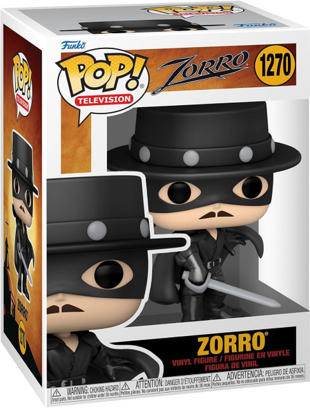 Zorro Funko Pop! TV: Zorro Vinyl Figure 1270