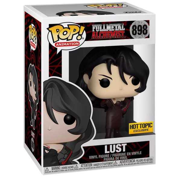 Funko Pop! Animation Fullmetal Alchemist Lust Vinyl Exclusive Figure