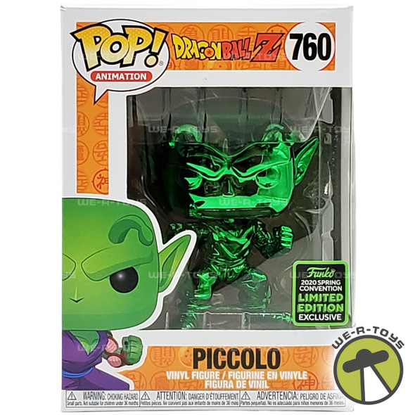 Dragon Ball Z Funko POP! Animation Dragon Ball Z Piccolo Chrome Green Figure