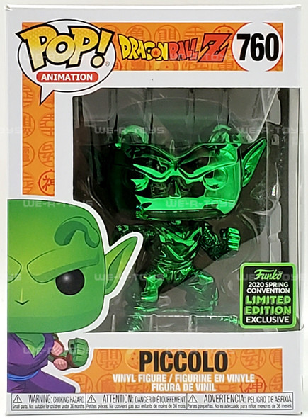 Funko POP! Animation Dragon Ball Z Piccolo Chrome Green Figure