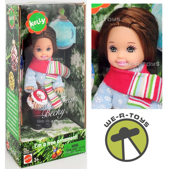 Barbie Kelly Club Winter Treat Becky Doll with Mug 2004 Mattel No. C3673