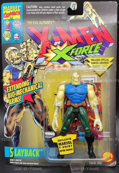 Marvel X-Men X-Force Slayback Figure with Bio-Mechanical Arms 1994 Toy Biz NRFP