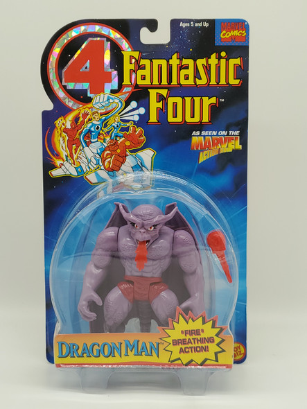 Marvel Comics Fantastic Four Dragon Man Action Figure 1995 Toy Biz 45116 NRFP
