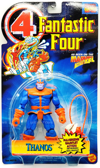  Marvel Comics Fantastic Four Thanos Action Figure 1995 Toy Biz 45115 NRFP 