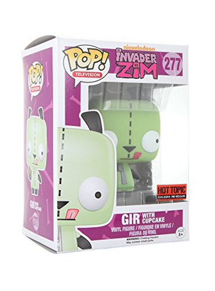 Invader Zim Funko POP! Television Invader Zim Gir with Cupcake Vinyl Figure