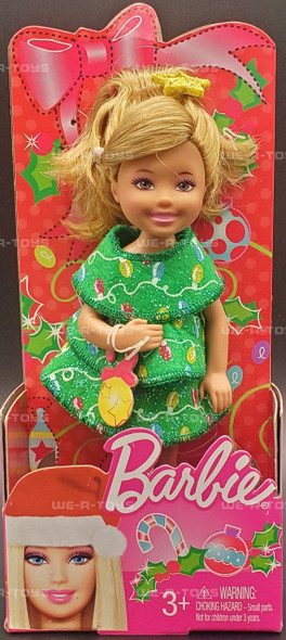  Barbie Christmas Gift Chelsea Doll Mattel 2012 No. X4476 NRFP 