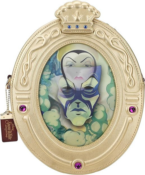  Disney Snow White Magic Mirror Crossbody Bag Bioworld 