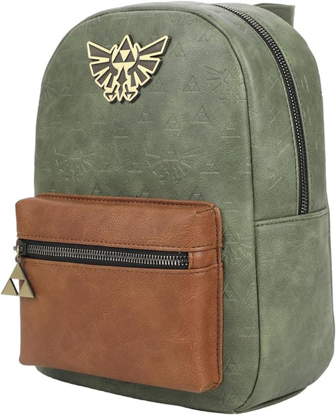 Nintendo Zelda Hyrule Triforce Logo Mini Backpack Bioworld