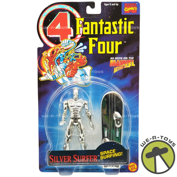  Marvel Comics Fantastic Four Silver Surfer Action Figure 1994 Toy Biz 45103 NRFP 