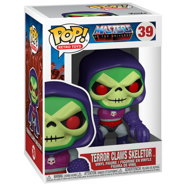 Funko Pop! Retro Toys: Masters of The Universe Terror Claws Skeletor Figure 39