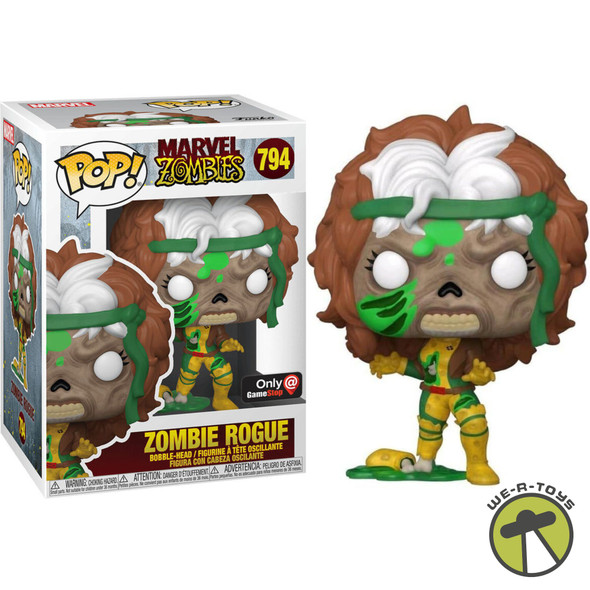 Funko Pop! Marvel Zombies Zombie Rogue Exclusive Bobble-Head 794