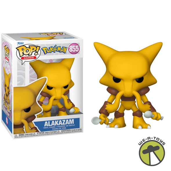 Funko Pop! Games: Pokémon Alakazam Vinyl Figure 855