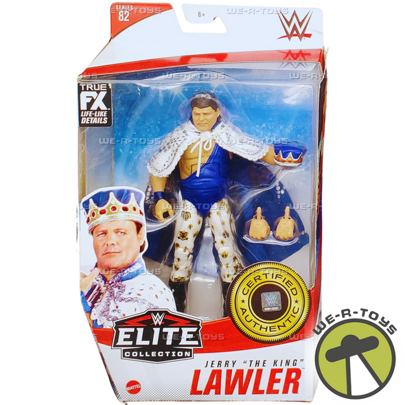 WWE Elite Collection Jerry "The King" Lawler Figure 2020 Mattel GVB46 NRFB