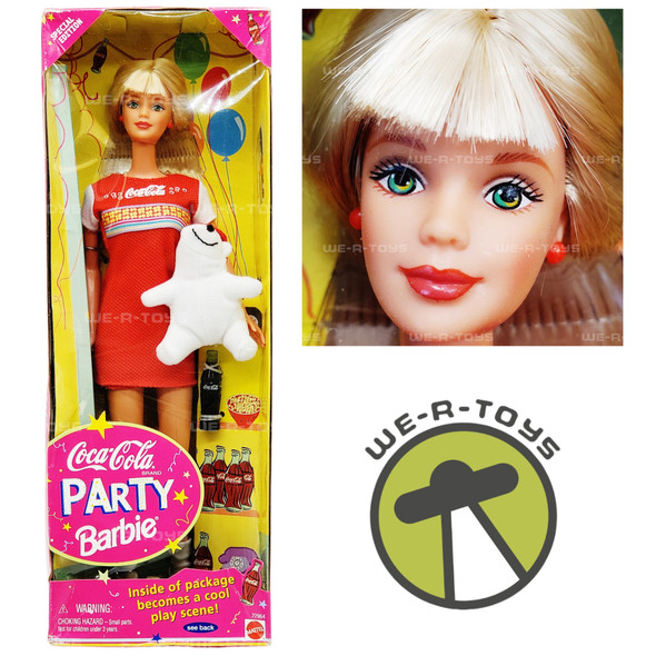 Coca-Cola Party Barbie Doll Special Edition 1998 Mattel No. 22964 NEW