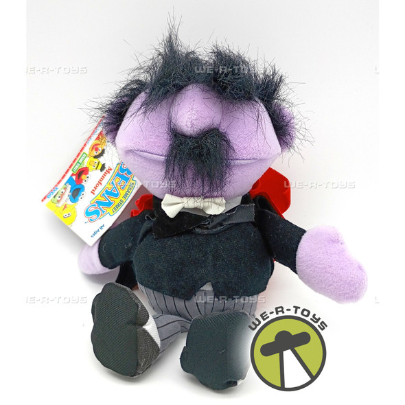 Sesame Street Beans Mumford Plush 30 Year Anniversary #33632 Tyco 1997