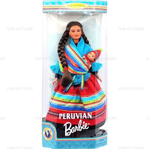 Peruvian Barbie Dolls of the World Collector Edition Doll 1998 Mattel 21506 NRFB