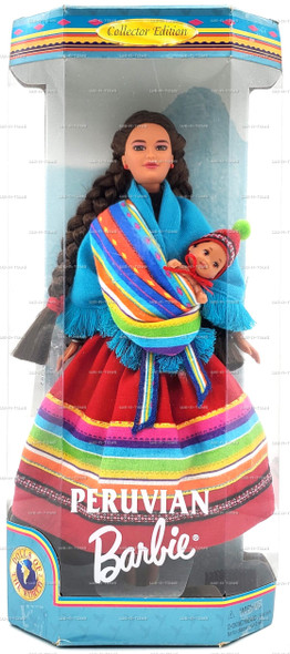 Peruvian Barbie Dolls of the World Collector Edition Doll 1998 Mattel 21506
