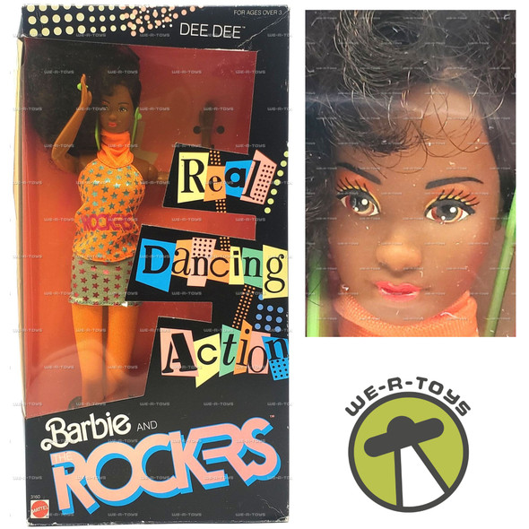 Barbie and the Rockers Dee Dee Doll 1986 Mattel 3160
