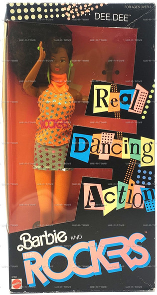 Barbie and the Rockers Dee Dee Doll 1986 Mattel 3160