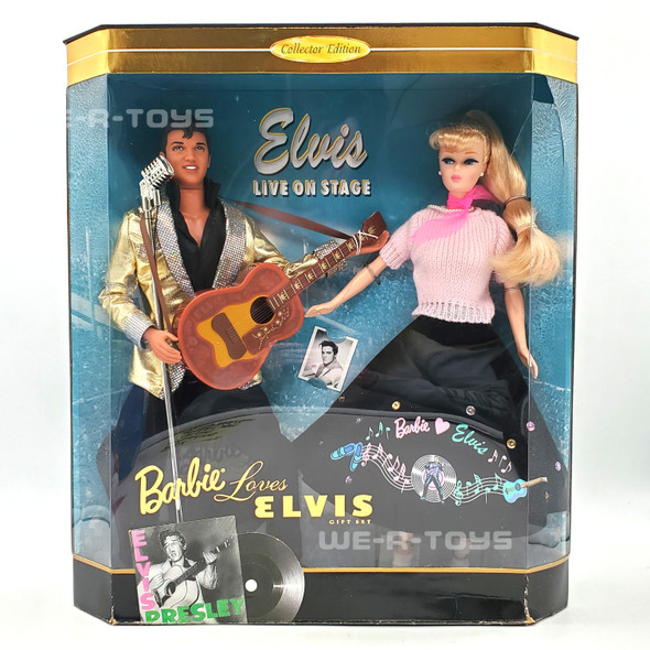 Barbie Loves Elvis Collector Edition Doll Set 1996 Mattel #17450