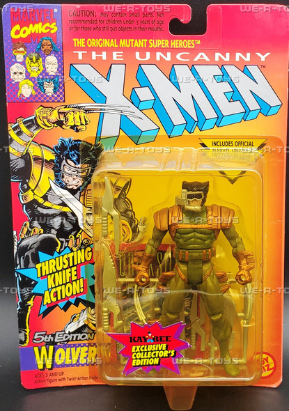 Marvel The Uncanny X-Men Wolverine 5th Edition Figure 1993 Toy Biz 4910 NRFP