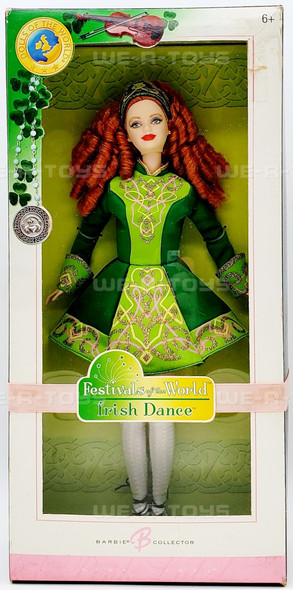 Irish Dance Festivals of the World Barbie Doll 2006 Mattel K7920 NRFB