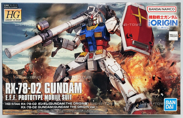 Gundam The Origin: #26 RX-78-02 Gundam HG TheOrigin 1/144 Model Kit